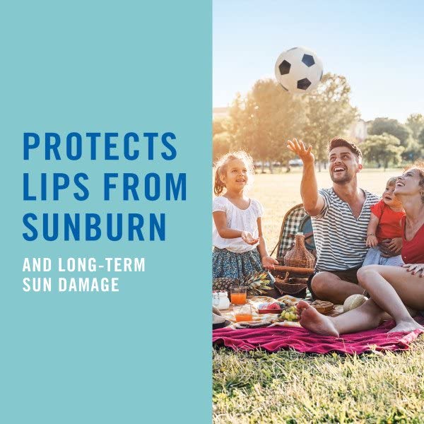 Banana Boat Aloe Vera with Vitamin E Sunscreen Lip Balm SPF 45 - .15 oz, Pack of 6