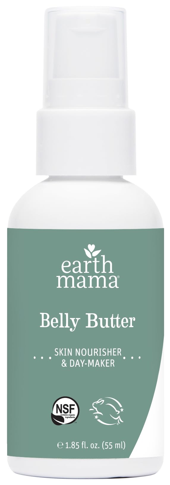 Earth Mama “A Little Something” Gift Box – Organic Maternity Skincare Set for Expecting & New Moms, 5-Piece Body Care Kit