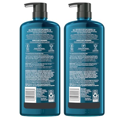 Herbal Essences Argan Oil Repair Shampoo & Conditioner Set, 2-Pack, 20.2 Fl Oz Each, Moisturizing, Paraben-Free, Color-Safe, Citrus Scent