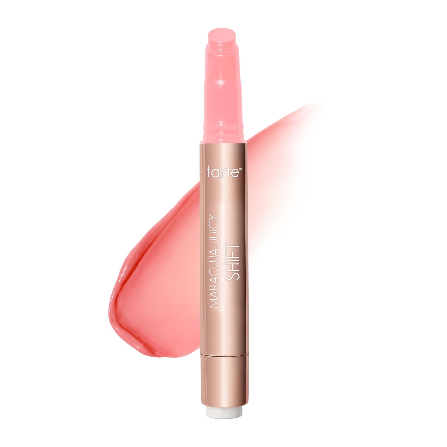 tarte Maracuja Juicy Lip Shift – Hydrating Plumping Lip Gloss with Hyaluronic Acid & Vitamin E, High Shine, Vegan & Cruelty-Free