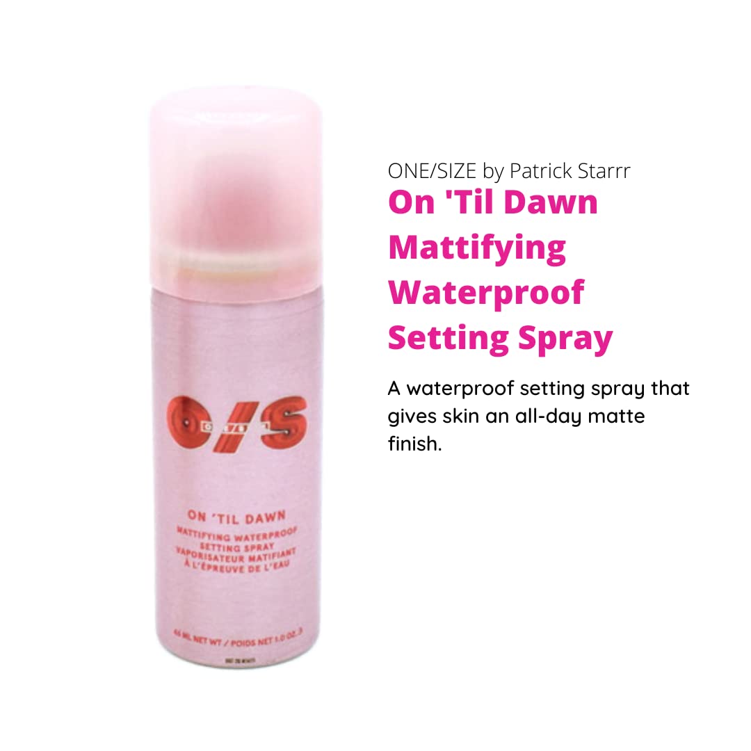 ONE/SIZE by Patrick Starrr Mini On 'Til Dawn Mattifying Waterproof Setting Spray 1 oz/ 46 mL
