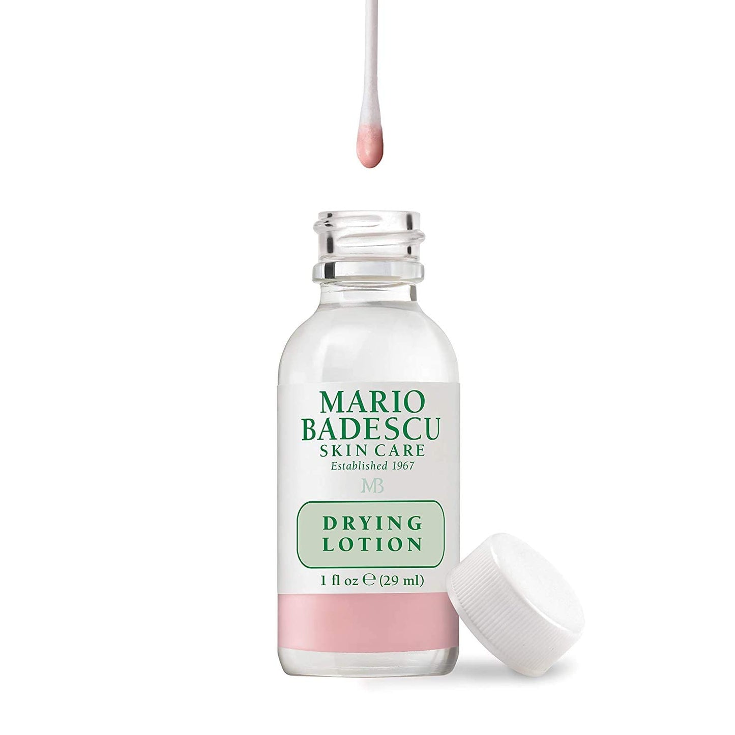 Mario Badescu AM/PM Blemish Kit – Salicylic Acid & Sulfur Drying Lotion + 12 Invisible Pimple Patch Stickers, 1 fl oz