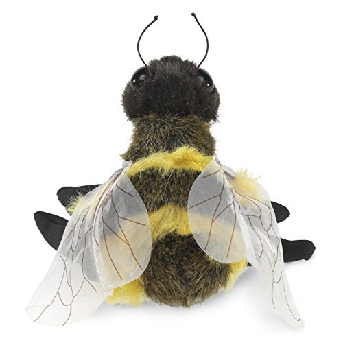 Folkmanis Honey Bee Hand Puppet, Yellow, Black (3028)