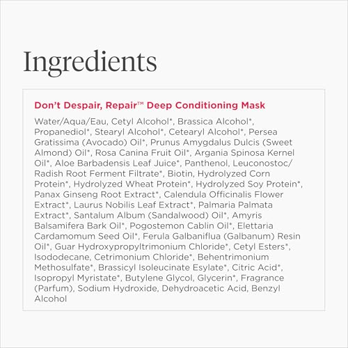 Briogeo Don’t Despair, Repair! Deep Conditioning Mask | Strengthens Dry, Damaged & Color-Treated Hair | Prevents Breakage | Vegan | 8 fl oz