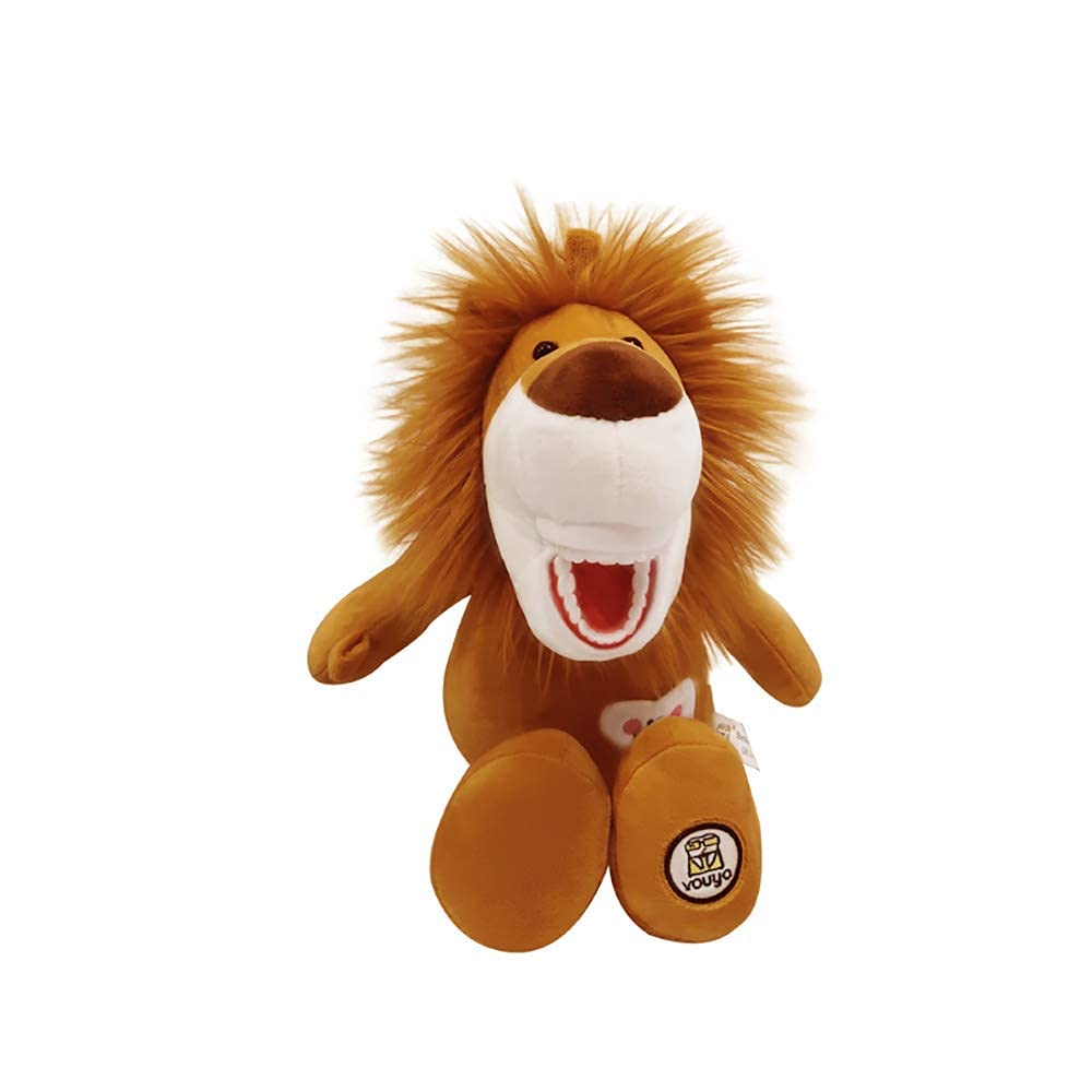 YOUYA DENTAL Tooth Fairy Plush Lion โ Educational Oral Health Doll Puppet with Teeth for Kids, Boys & Girls