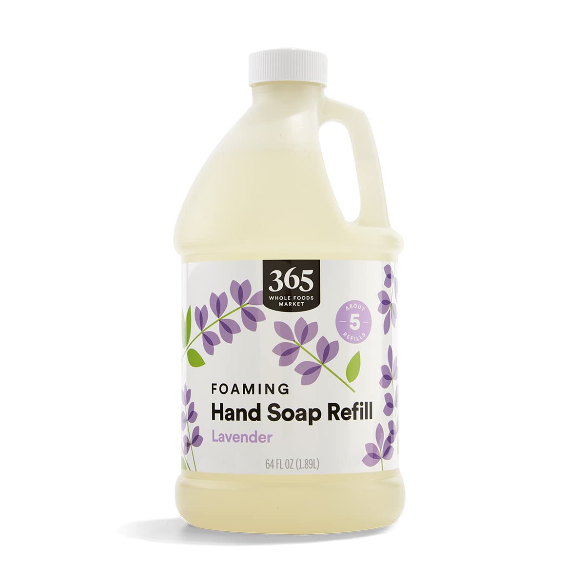 365 by Whole Foods Market, Foaming Hand Soap Refill, Lavender, 64 Fl Oz