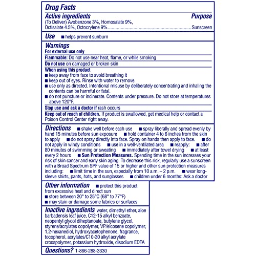 Coppertone WaterBabies Baby Sunscreen Spray SPF 50, Spray On Sunscreen for Babies, Water Resistant, 6 Oz, Pack of 3