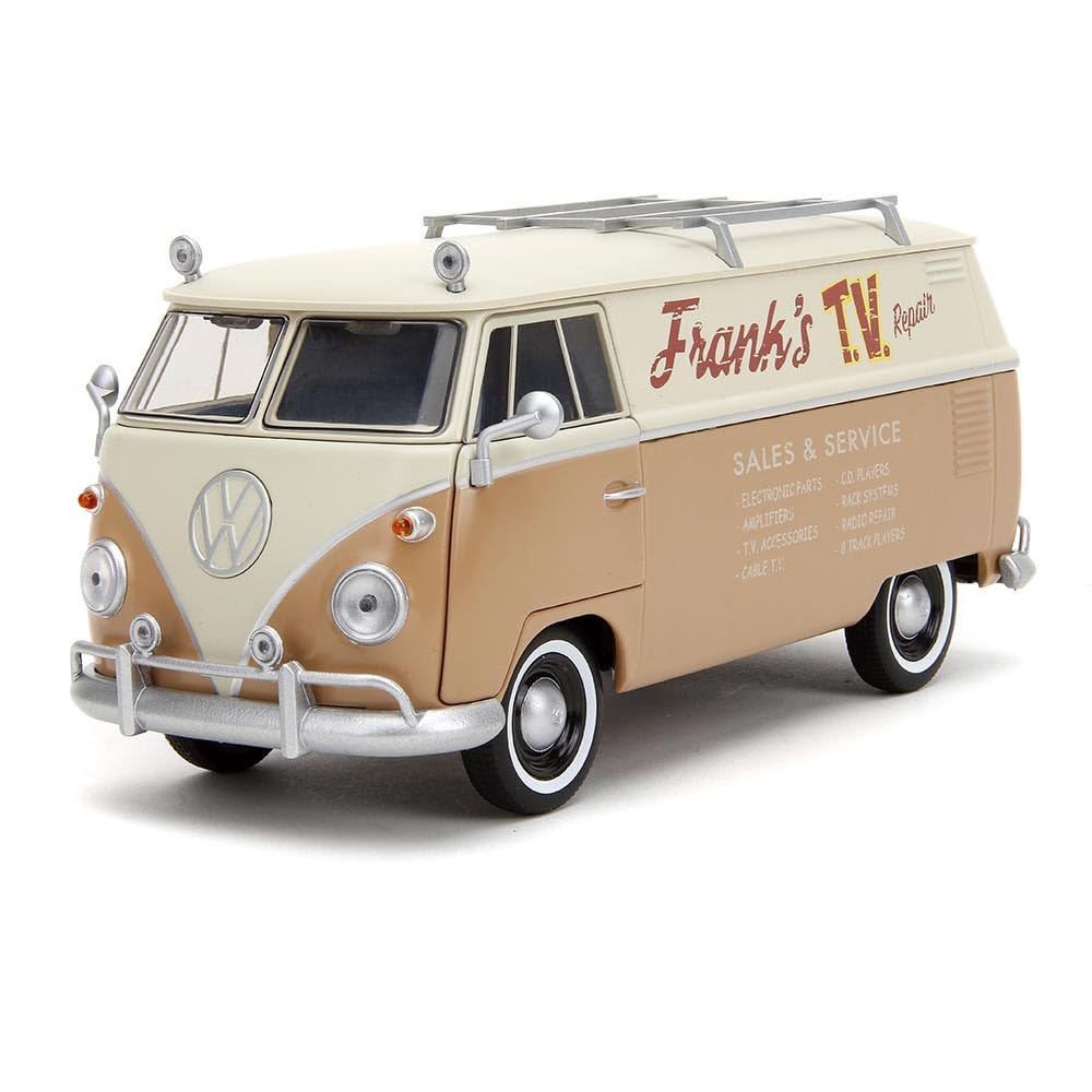 Transformers Rise of The Beast 1:24 Volkswagen Bus Wheeljack w/Robot On Chassis Die-Cast Car, Toys for Kids and Adults