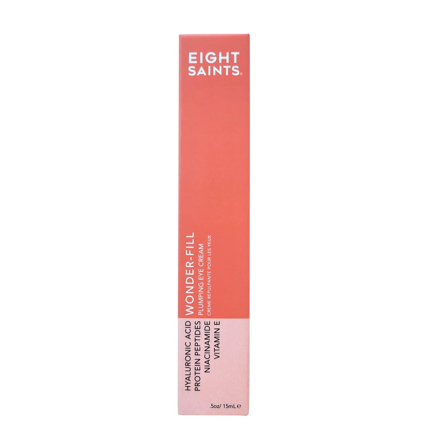 Eight Saints Wonder-Fill Plumping Eye Cream – Natural Anti-Aging Under Eye Treatment for Wrinkles, Fine Lines, Dark Circles & Puffiness, 0.5 oz