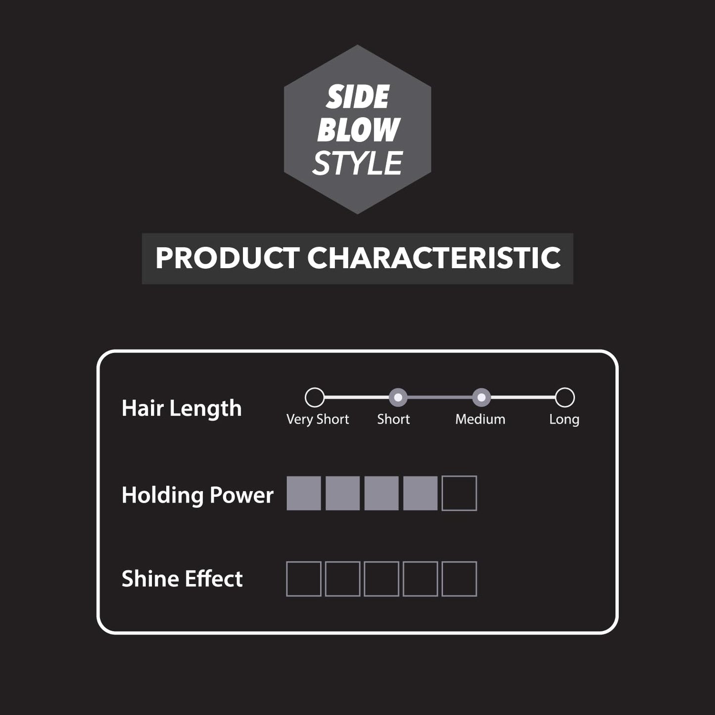 Gatsby Hair Styling Wax Matt & Hard 75g Grey