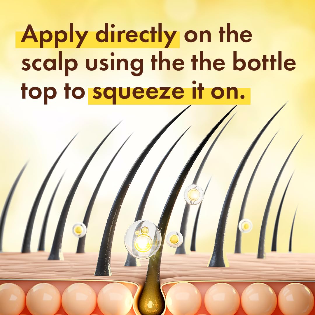 Dominican Magic Hair Follicle Anti-Aging Scalp Drop Hair Tonic with Rosemary and Cinnamon, Gotero Anti-Caida, Helps Stimulate Hair Growth, 2.01 Oz