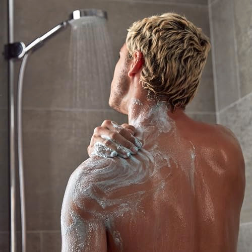 Dove Men+Care Eucalyptus Body & Face Scrub – Deeply Exfoliating, Hydrating & Nourishing, 100% Gentle, No Sulfates or Parabens, 9 oz