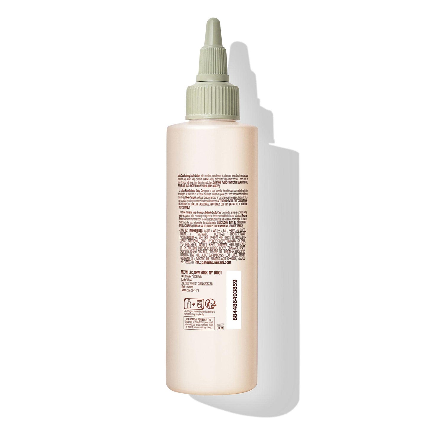 Mizani Scalp Care Calming Scalp Lotion - Dandruff Treatment, Nourishes & Soothes Scalps, For Curly Hair