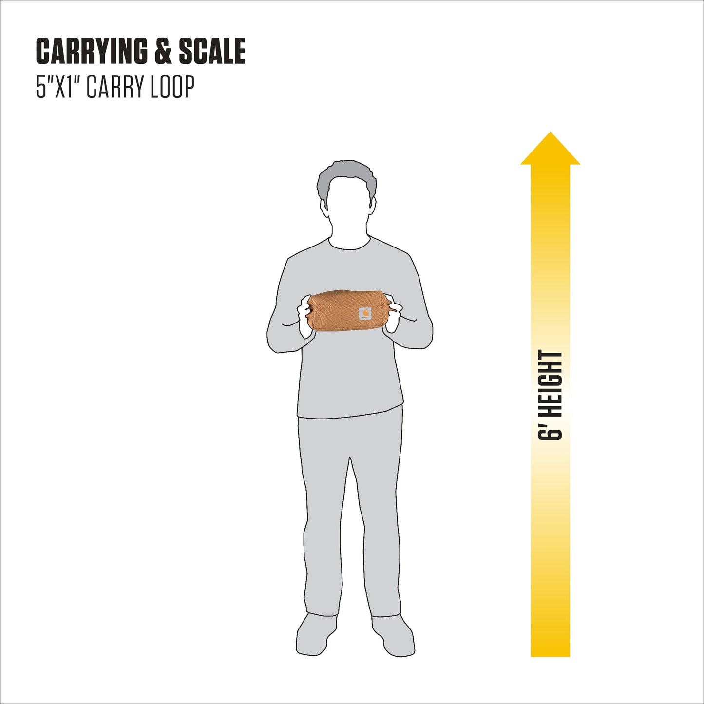 Carhartt Durable Travel Kit, Organize Essentials W/the Water Resistance Toiletry Bag