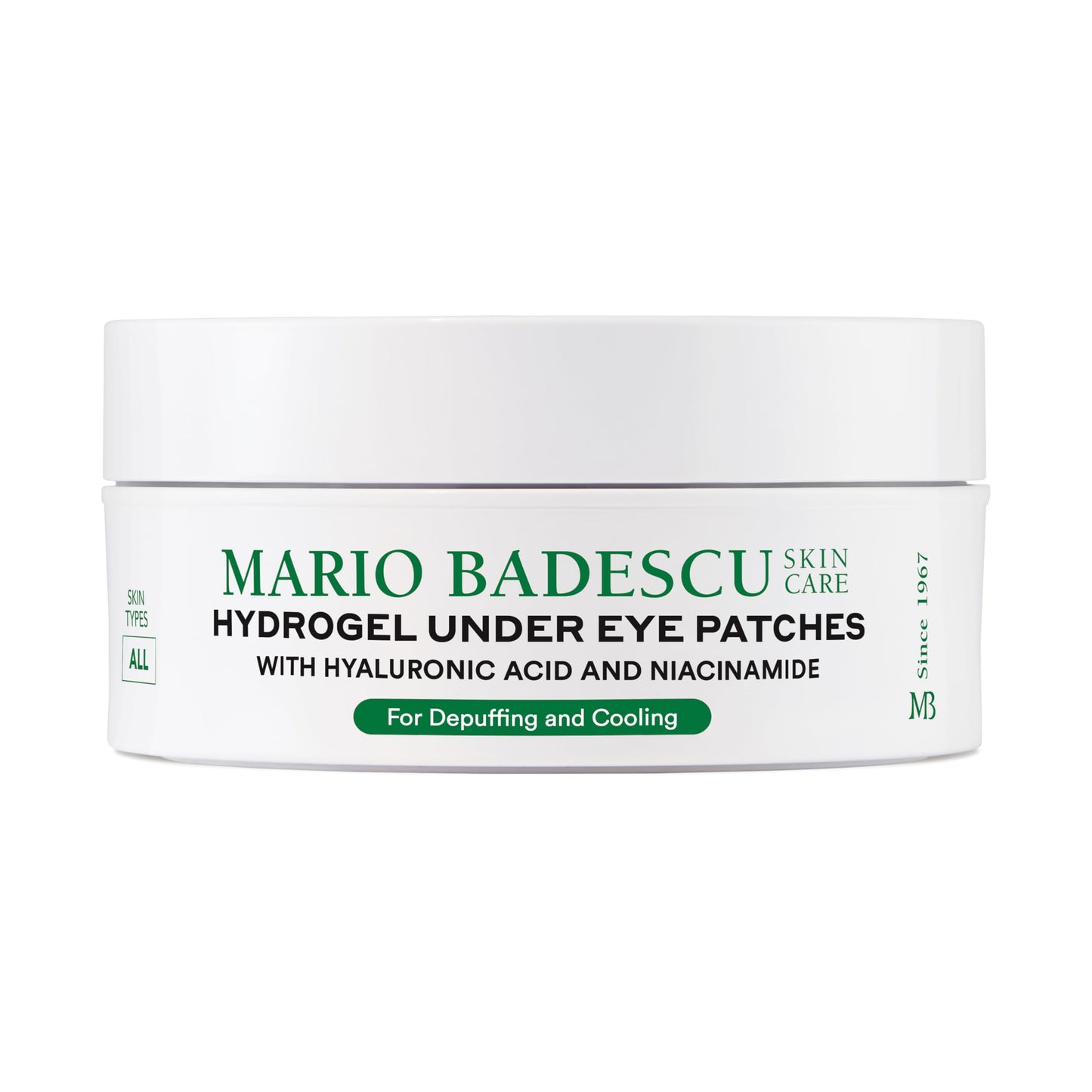 Mario Badescu Hydrogel Under Eye Patches, 30 Pairs – Hydrate, Soothe & Plump Eyes, Reduce Puffiness, Dark Circles & Fine Lines