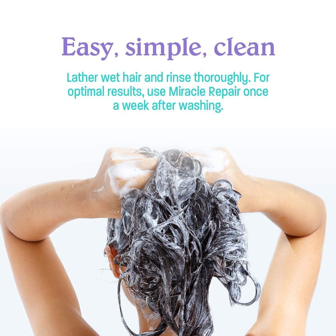 Malibu C Miracle Repair Hair Reconstructor Packet – Deep Nourishing Treatment with Flax Protein & Vitamin B5 for Damaged, Weak Hair Repair