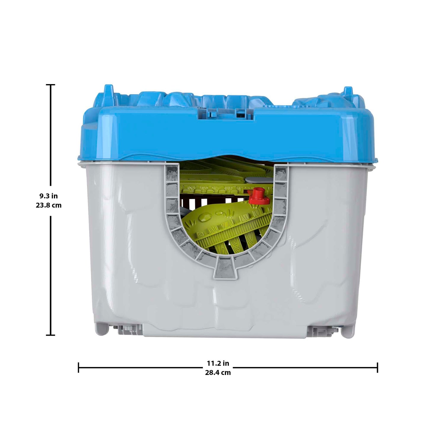 Thomas & Friends Toy Train Tracks Set, Connect & Build Bucket, 34-Piece Expansion Pack for Diecast & Motorized Trains, Kids Ages 3+ Years