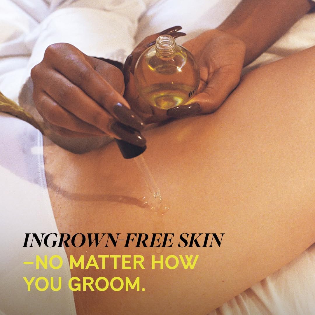 Ingrown Hair Oil 14mL – Soothes Razor Bumps, Prevents Ingrowns, Reduces Redness & Irritation with Jojoba, Clary Sage & Tea Tree