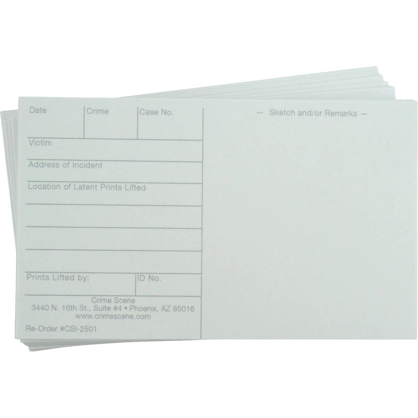 Crime Scene Forensic Science Kit: Solve The Missy Hammond Murder