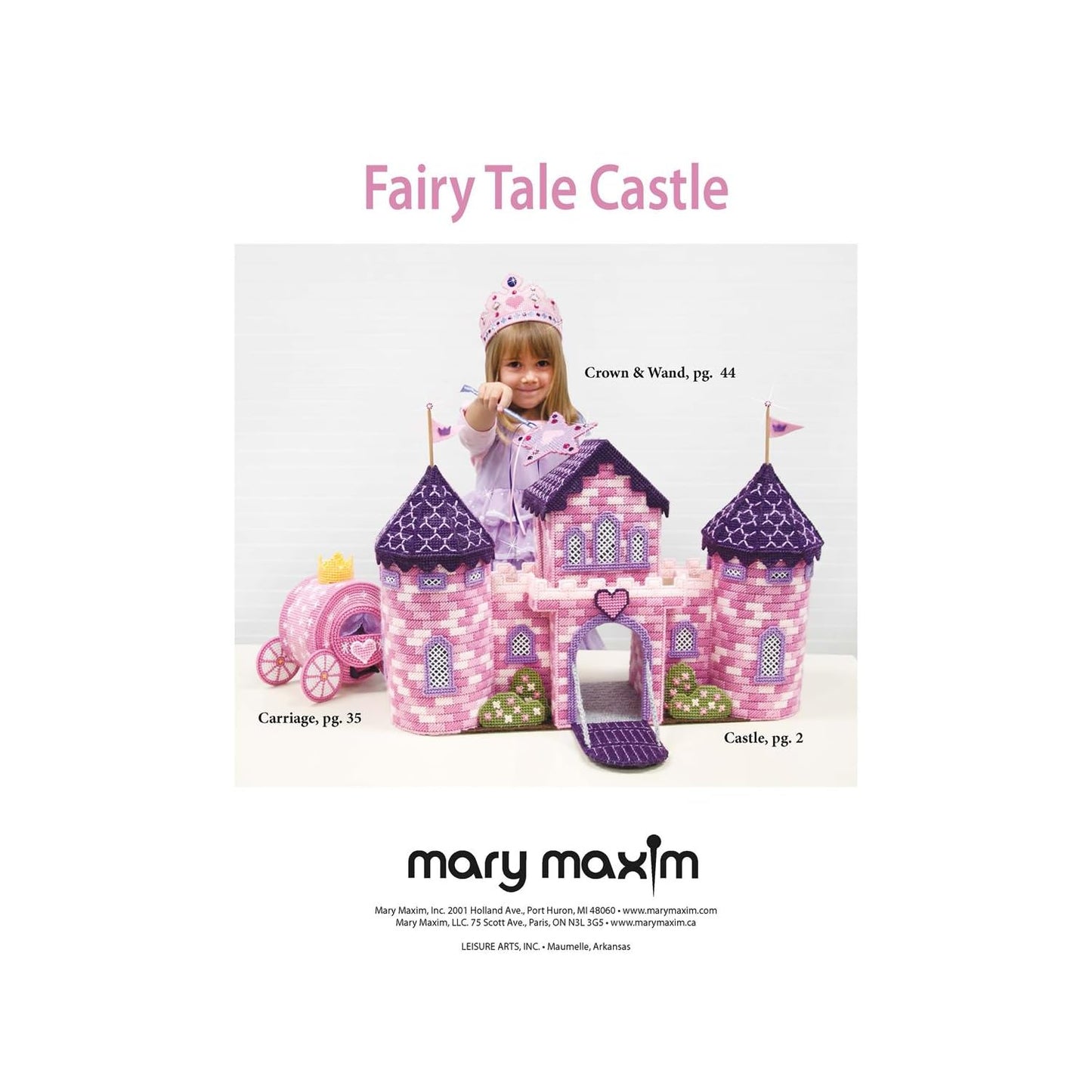 Leisure Arts LEA6271 Best/Mary MaximFairyTaleCastle