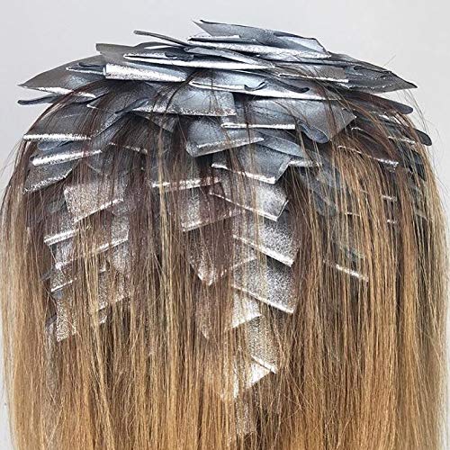 Framar Silver Hair Foil Sheets – 500 Pop-Up Aluminum Foils for Highlighting, Balayage & Coloring – Non-Slip Salon Foils for Stylists