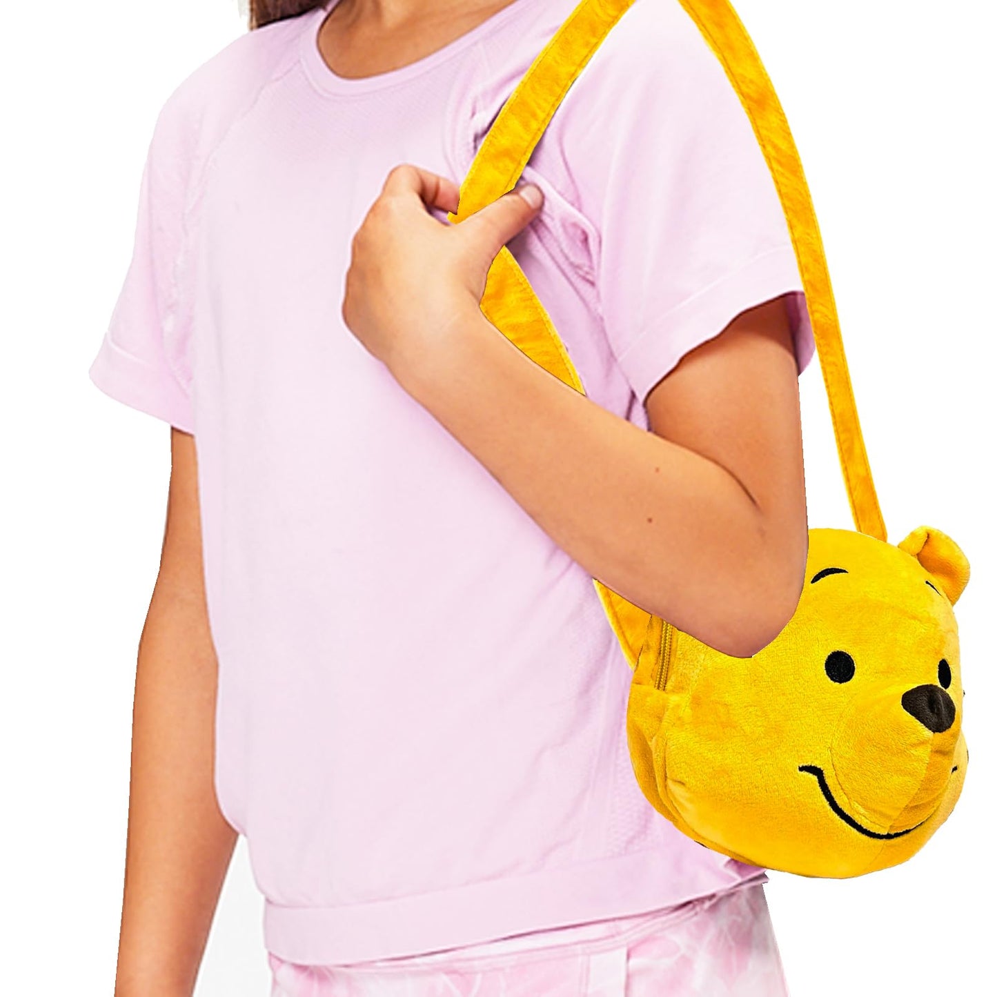 Winnie the Pooh Plush Purse Set for Girls – Crossbody Bag with Plushie, Stickers, Activity Book & More