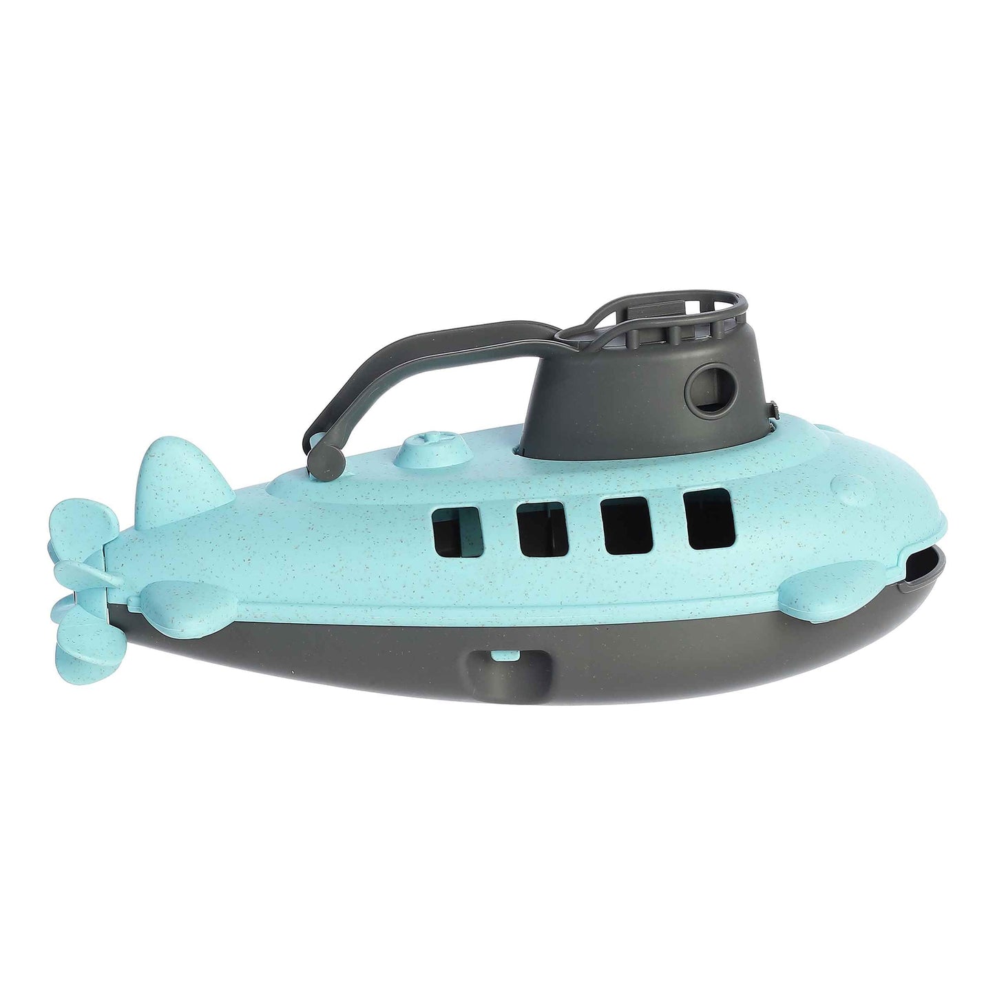 Aurora® Toys Versatile Wheatley™ Submarine Toy - Used to Create Exciting Storylines - for Creative Kids and Parents - Gray & Blue 10 Inches