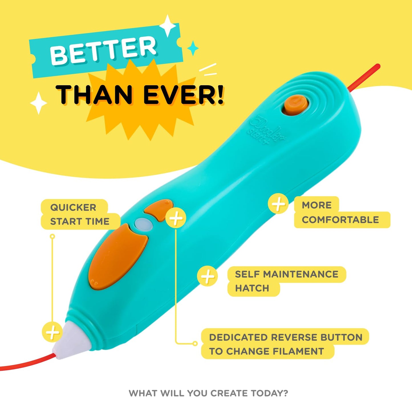 3Doodler Start+ Essentials 3D Pen Set for Kids, Easy to Use, Learn from Home Art Activity Set, Educational STEM Toy for Boys & Girls Ages 6+