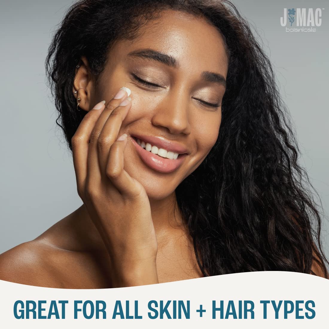 J MAC BOTANICALS Organic Fractionated Coconut Oil 16oz – Carrier Oil for Essential Oils, Hair, Skin & Massage, Leave-In Conditioner