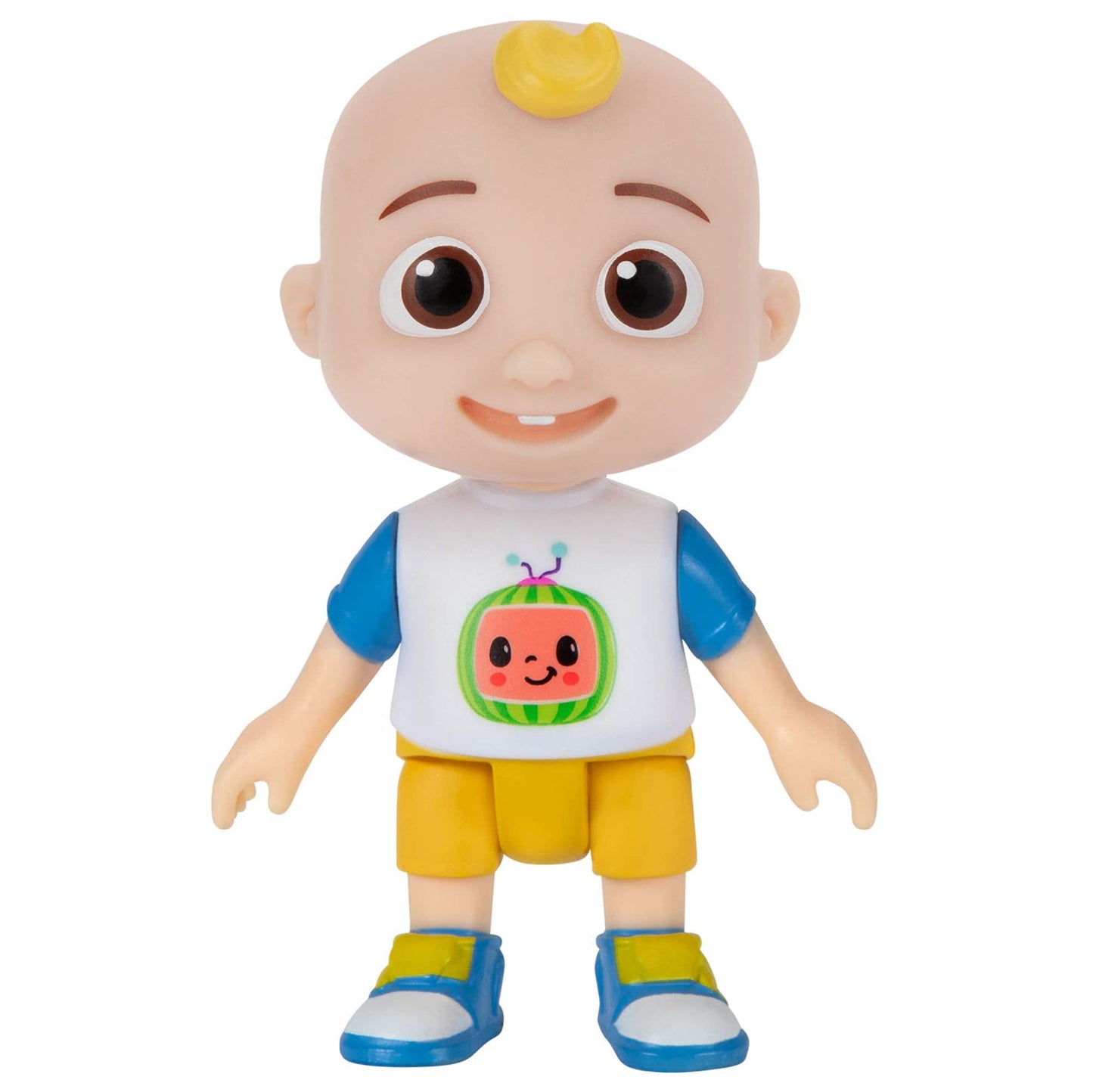 CoComelon Official Friends & Family 6 Figure Pack – Includes Baby JJ (Tee & Onesie), Tomtom, YoYo, Cody & Nina – 3" Character Toys for Toddlers