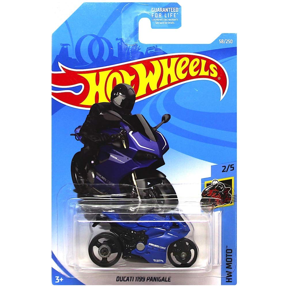 Hot Wheels 2019 HW Moto Ducati 1199 Panigale (Motorcycle) 58/250, Blue