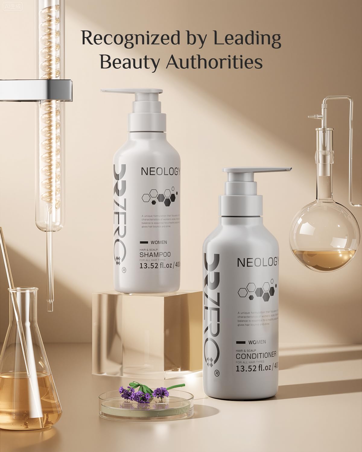 DR ZERO NEOLOGY Hair Growth Conditioner for Women, 13.5 oz – Volumizing & Thickening Formula with Redensyl, Anti Hair Loss & Regrowth Treatment