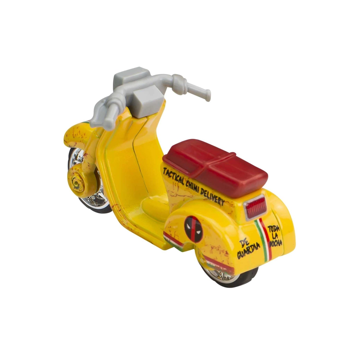 HOT WHEELS Retro Entertainment Collection,Deadpool Scooter, TV, & Video Games, Iconic Replicas for Play or Display, Gift for Collectors