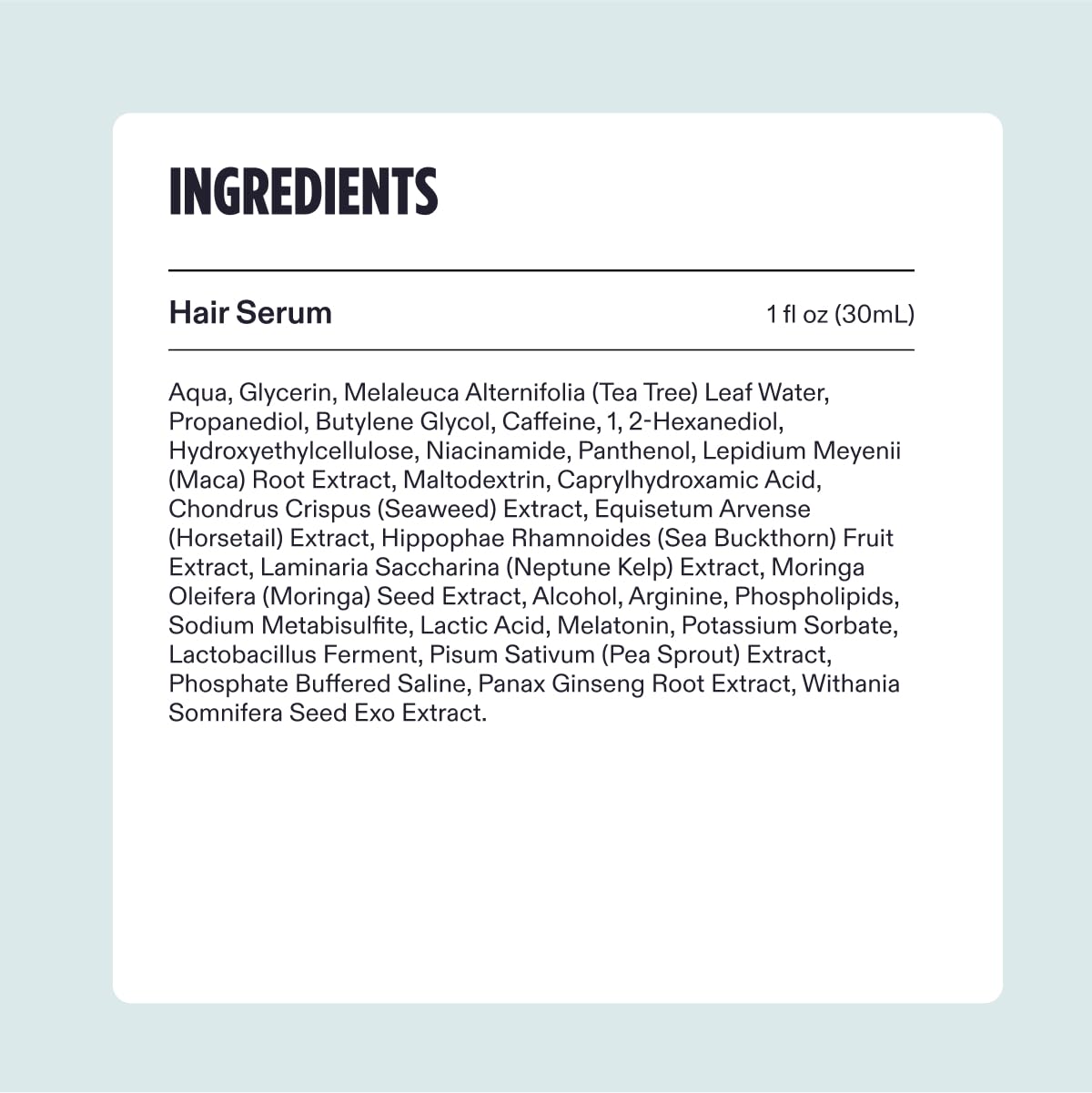 Nutrafol Men's Hair Serum 30mL – Clinically Tested for Thicker, Fuller Hair & Scalp Coverage – Lightweight, Non-Greasy, Daily Use Formula