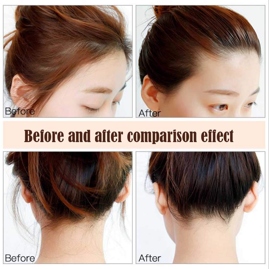 DMLNN Hair Finishing Stick, 2 Pack x 18ML Flyaway Moisturizing and Shine-Enhancing Wax Stick for Styling, Fixing Bangs and Flyaways - Not Greasy