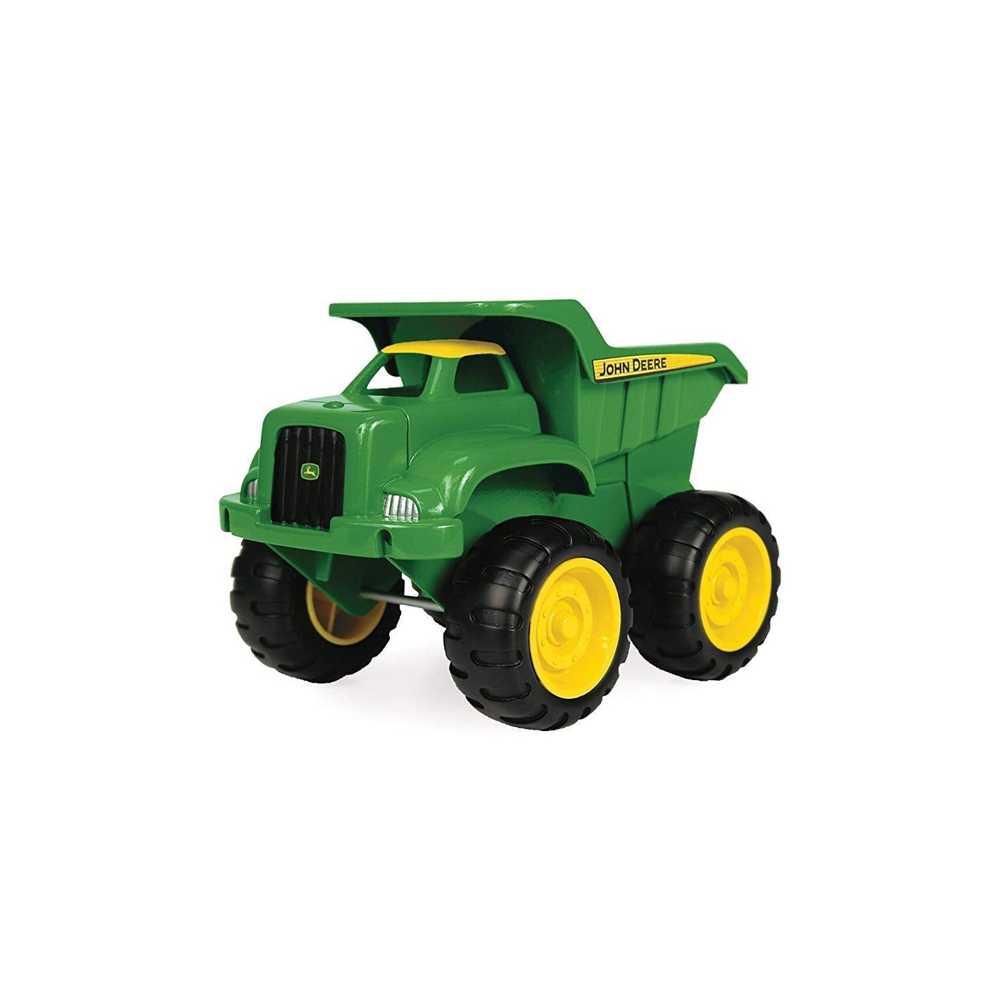 TOMY John Deere 2-Piece Vehicle Set – Dump Truck & Tractor with Loader, 6" Construction & Sandbox Toys for Kids 18 Months+