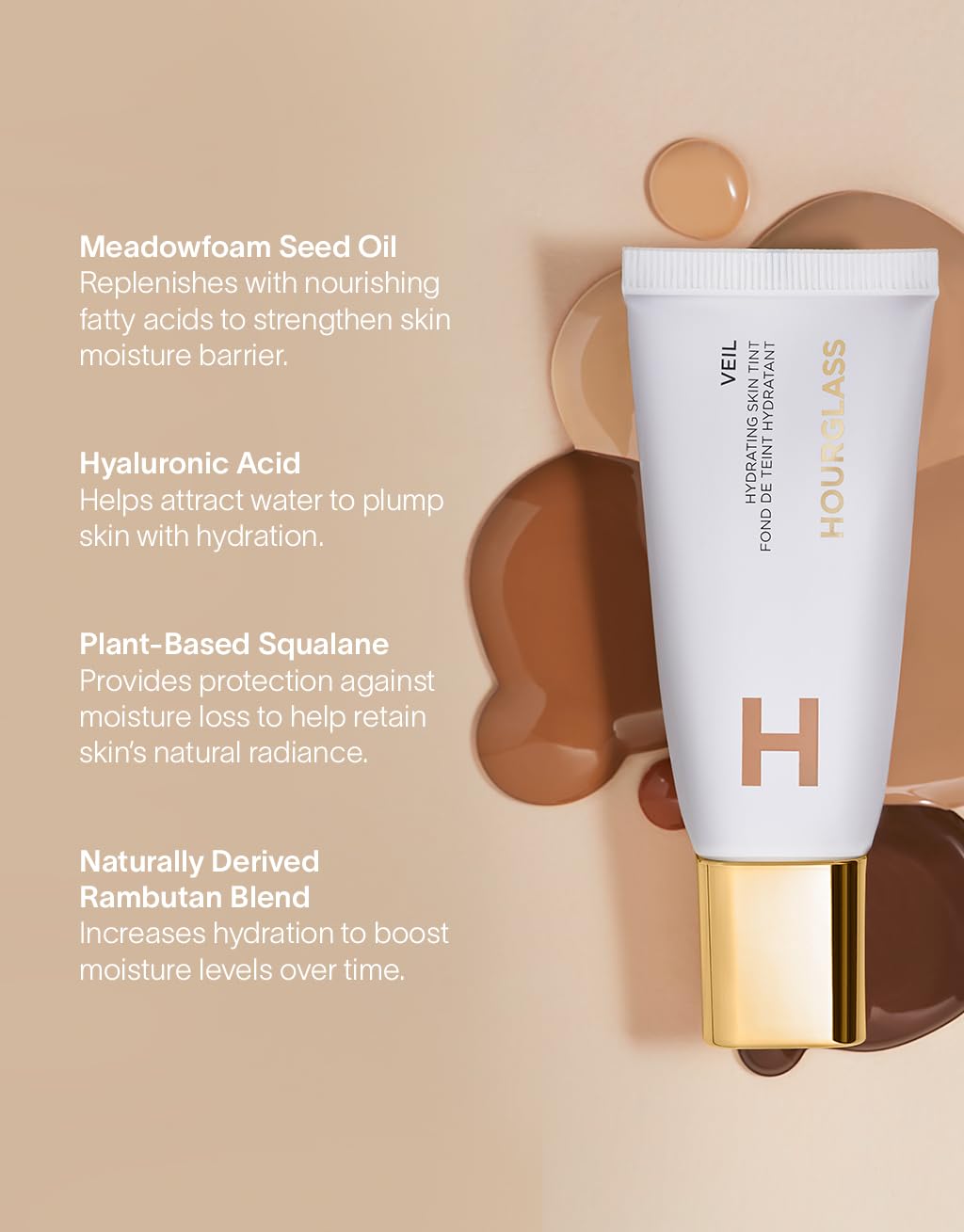 Hourglass Veil Hydrating Skin Tint- Shade 6