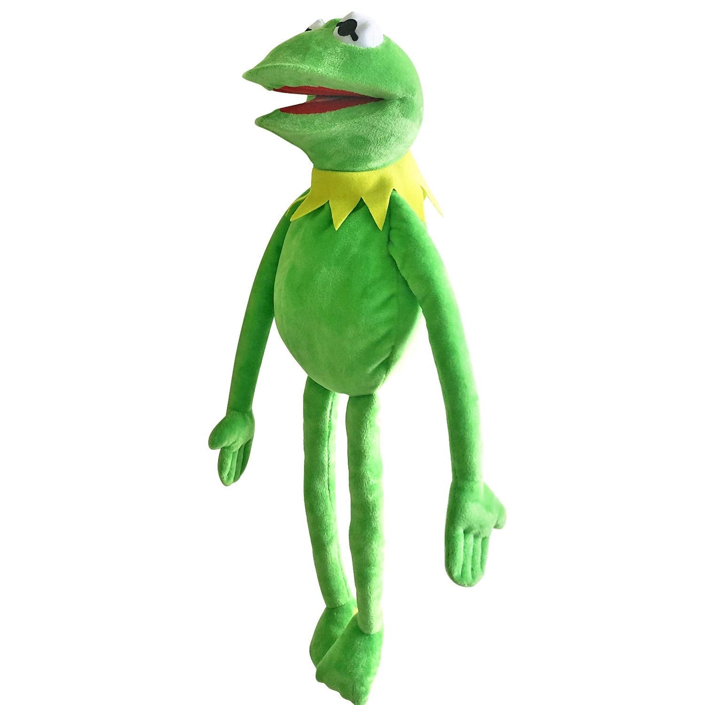 Kermit Frog Hand Puppet, Kermit The Frog Stuffed Plush Toy for Boys & Girls, The Puppet Movie Show Soft Frog Doll for Role Play - 24 Inches
