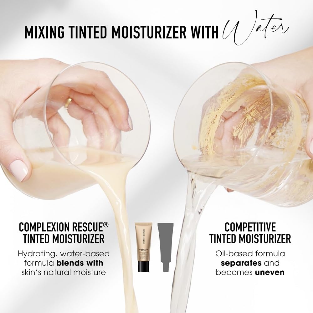 bareMinerals Complexion Rescue Tinted Moisturizer for Face with SPF 30, Full Size, Natural Pecan 05