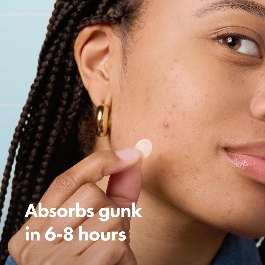 Mighty Patch™ Invisible+ Daytime Hydrocolloid Acne Patch – Covers Zits & Blemishes, Skin-Blending Tapered Edges, 72ct