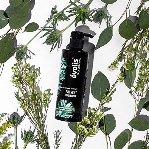 EVOLIS Prevent Anti-Aging Conditioner – Natural Hair Loss Prevention for Men & Women, Nourishes Dry or Oily Scalp, Strengthens Hair, 8.5 fl oz