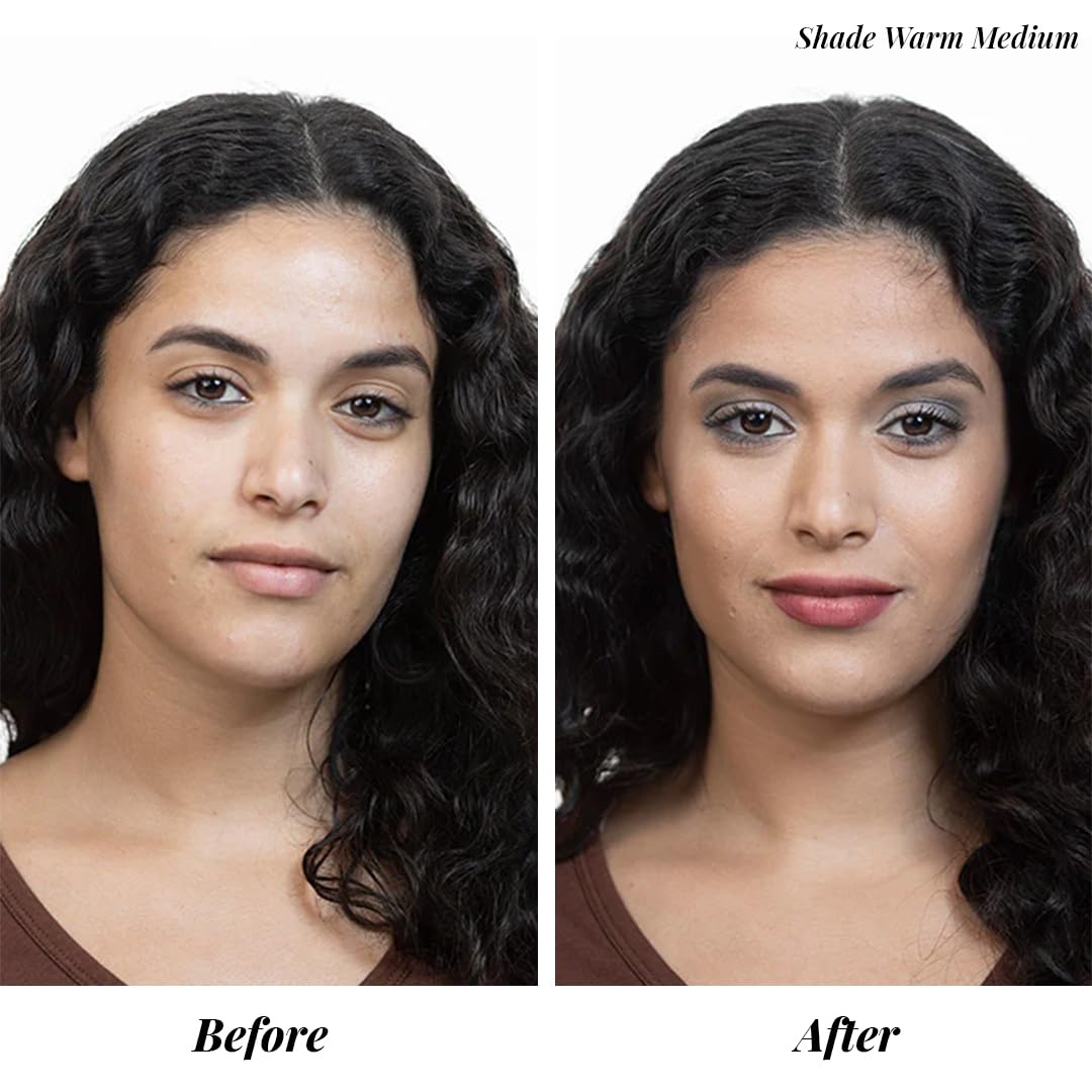 Jerome Alexander MagicMinerals AirTint Tinted Moisturizer AirBrush Spray Light Shade | Tinted Moisturizer Spray with Anti-Aging Ingredients | Light