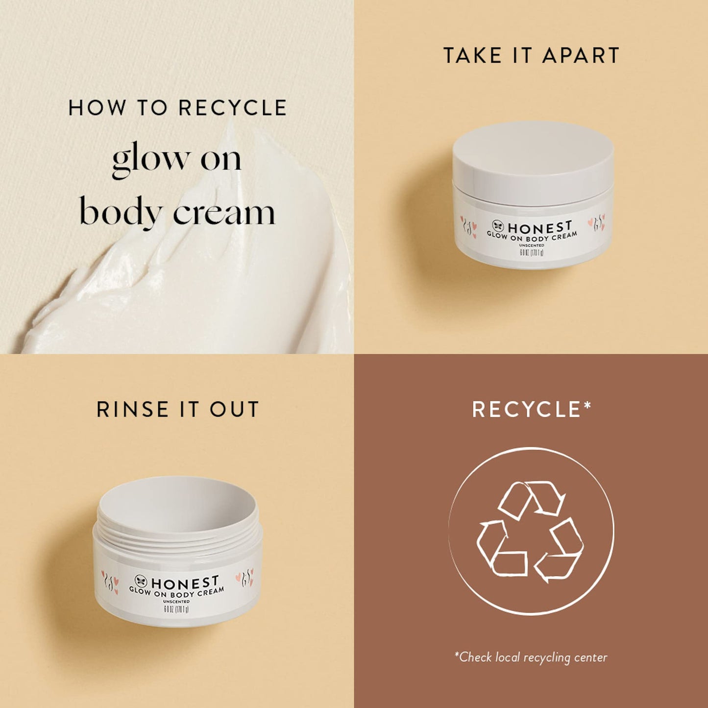 The Honest Company New Mama Care Essentials Gift Set | Hospital Bag Must Haves | Travel Size Nip Balm, Body Cream & Face Wash with Reusable Pouch