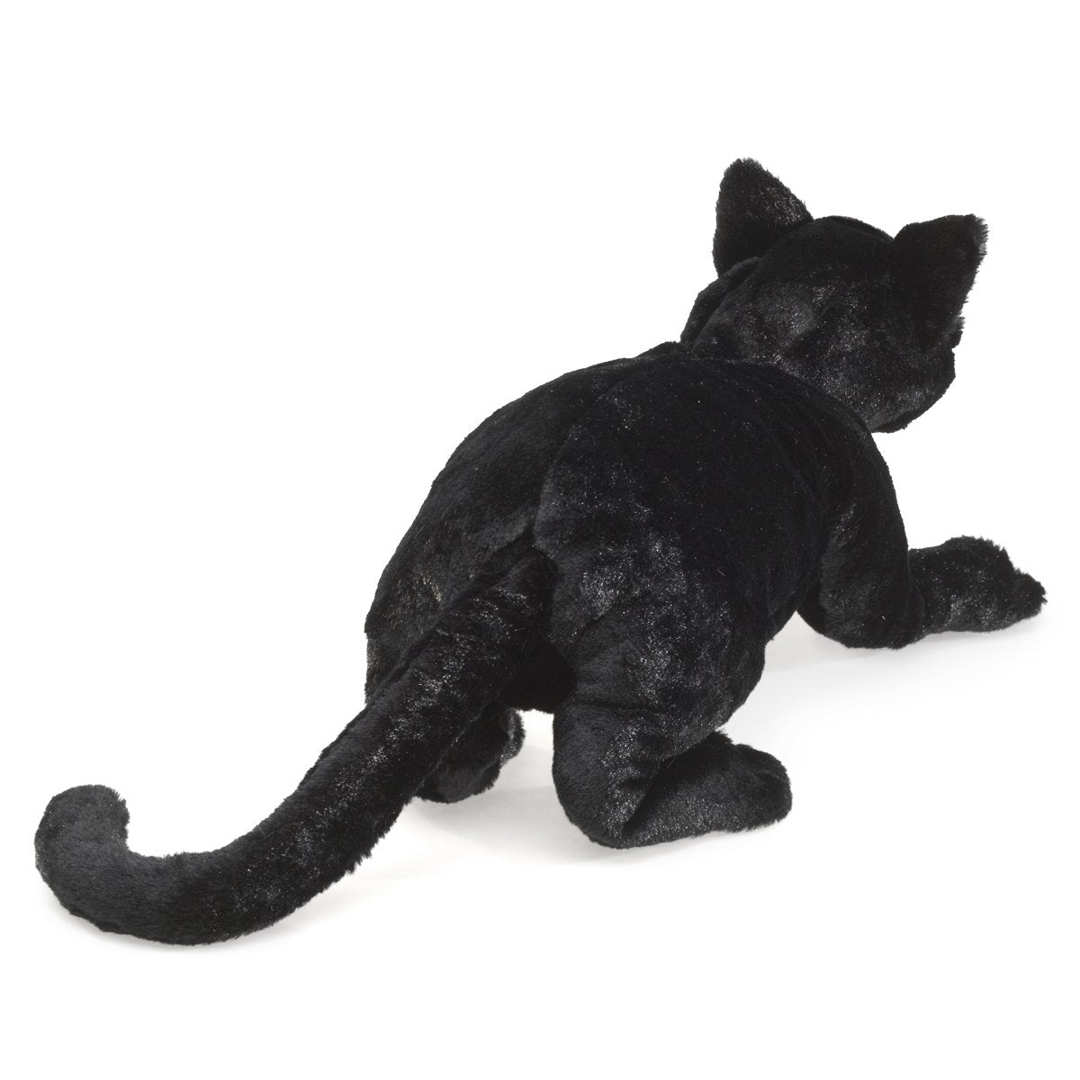Folkmanis Black Cat Hand Puppet, 1 EA