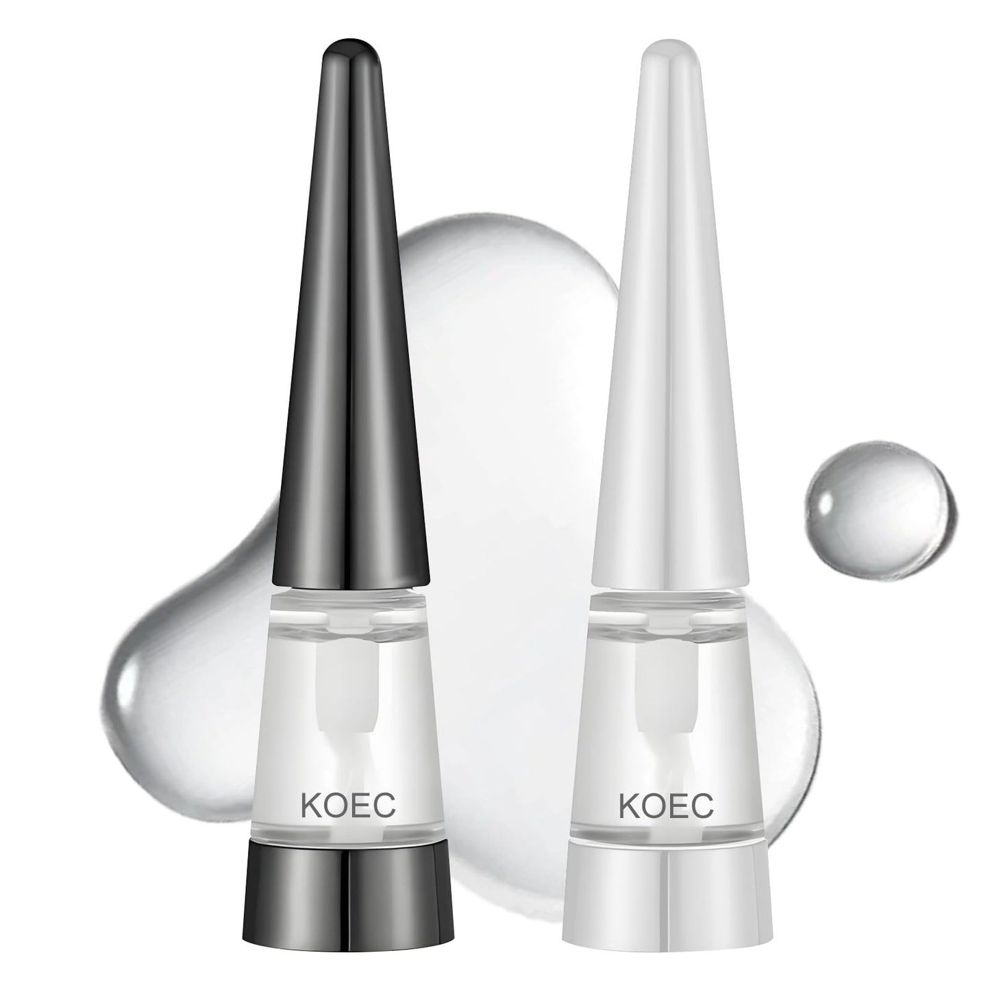 Plumping Shiny Lipstick 2-Pack – Moisturizing Transparent Lipstick with Hyaluronic Acid, Lightweight & Comfortable, 0.20 oz (6g)