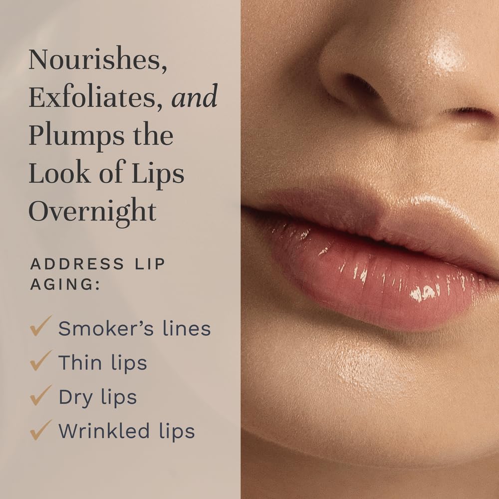 City Beauty City Lips Night Oil – Plumping, Hydrating & Restoring Overnight Lip Treatment with Hyaluronic Acid & Plant Extracts