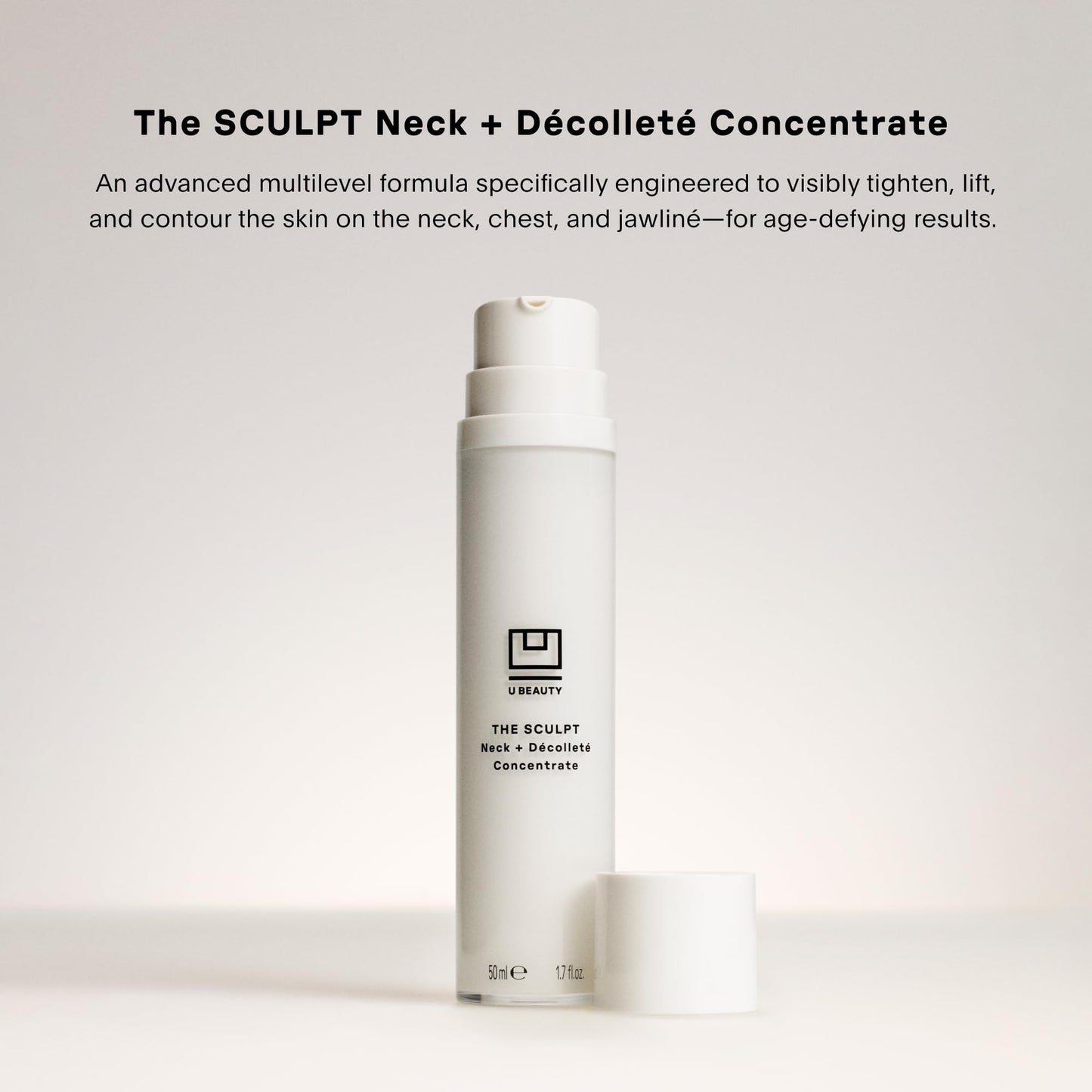 U Beauty The SCULPT Neck + Décolleté Concentrate