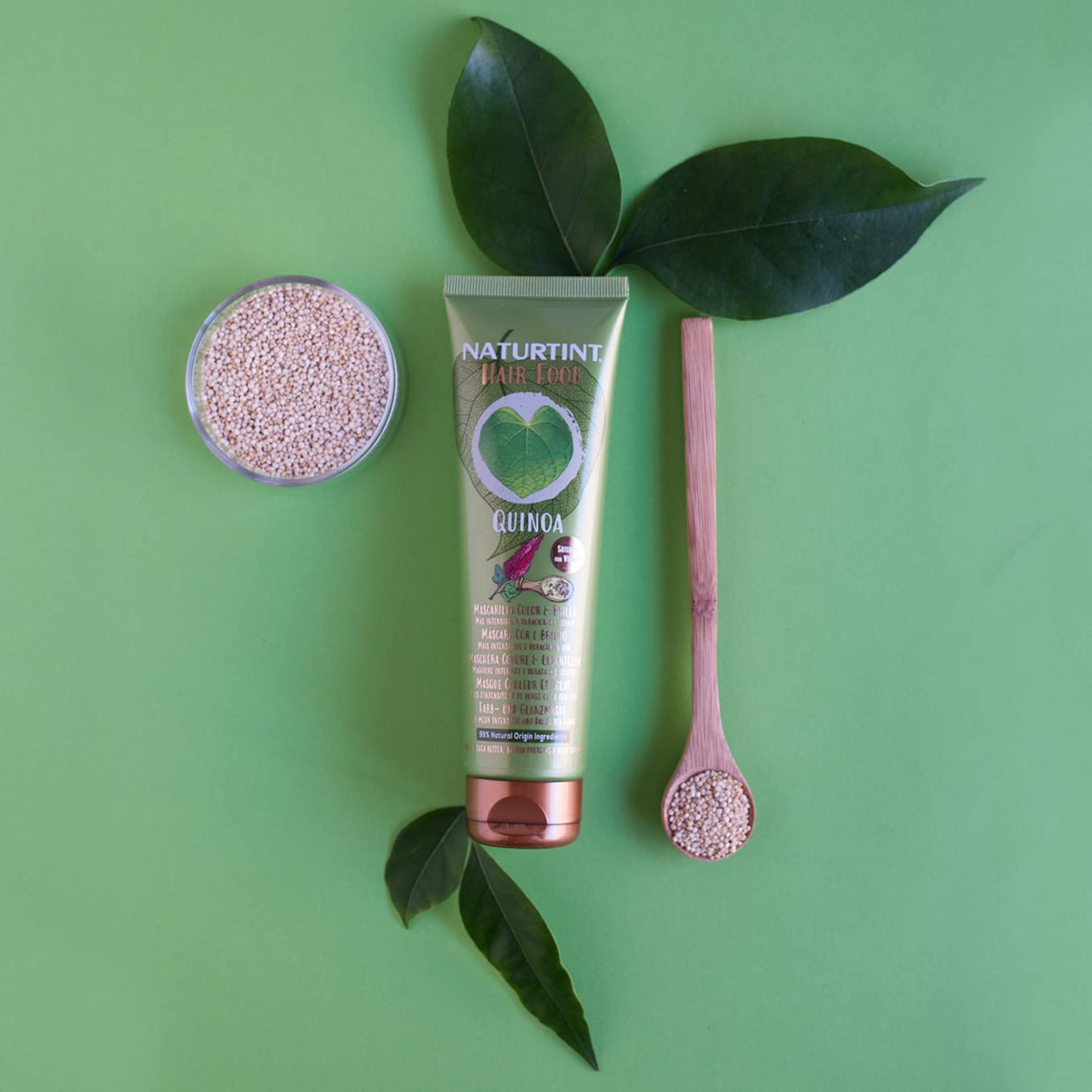 Naturtint Hair Food Deep Conditioning Mask with Quinoa Color & Shine, 5.07 Fl Oz | Nourishing, Paraben-Free, Naturally Derived Formula