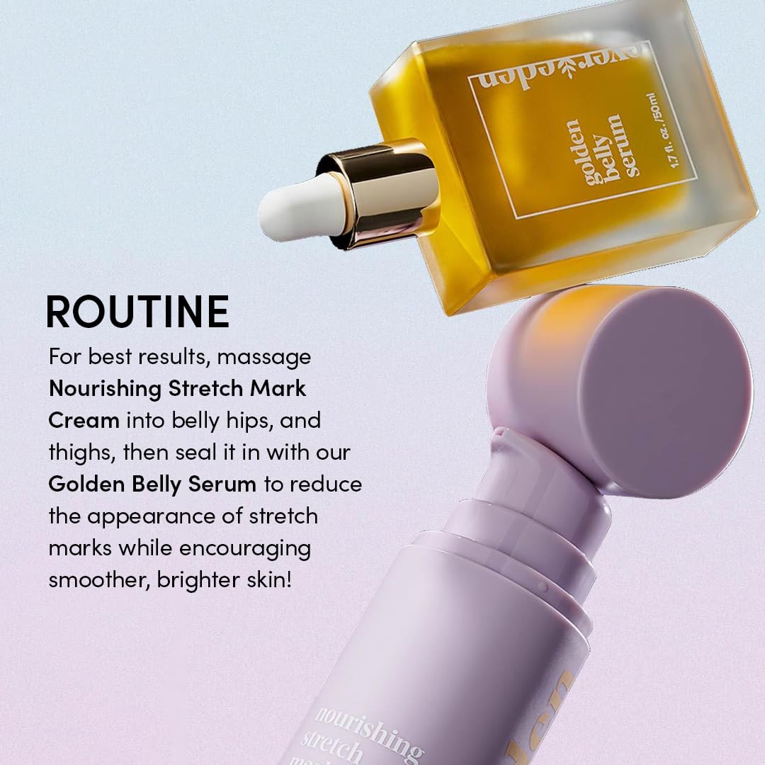 Evereden Nourishing Stretch Mark Cream, 4 fl.oz – Vegan, Clean Pregnancy & Postpartum Care, Prevents Stretch Marks, Rich in Vitamins & Minerals