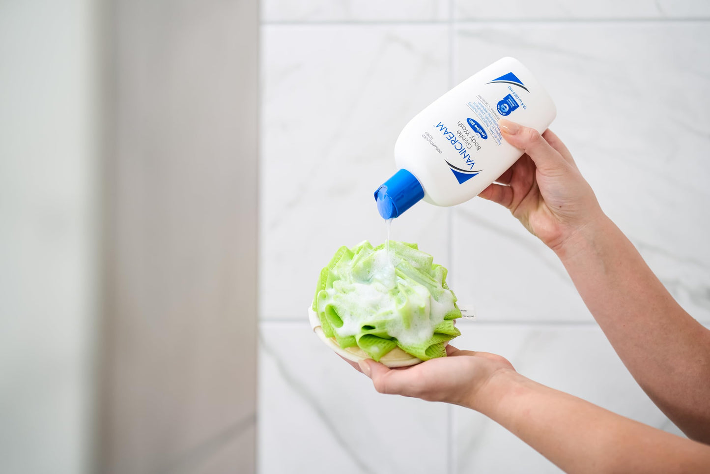 Vanicream Gentle Body Wash 12oz – pH-Balanced, Non-Drying, Moisturizing Shower Gel for Sensitive Skin, Free from Common Irritants